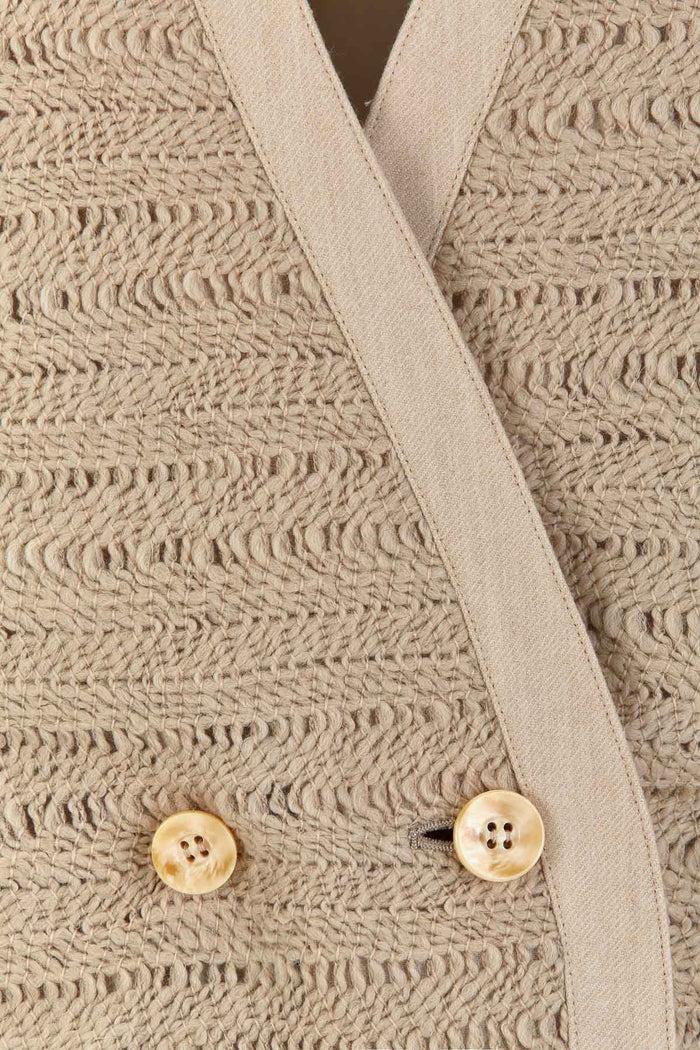 Giuliva Heritage Collection Charlotte Blazer In Perforated Wool