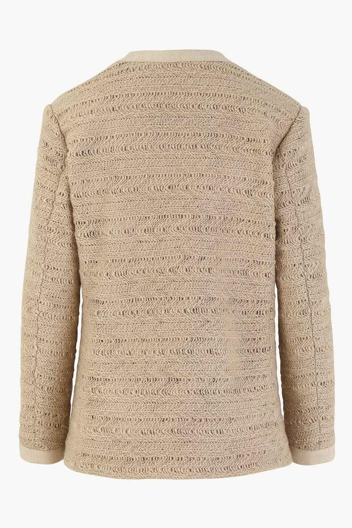 Giuliva Heritage Collection Charlotte Blazer In Perforated Wool