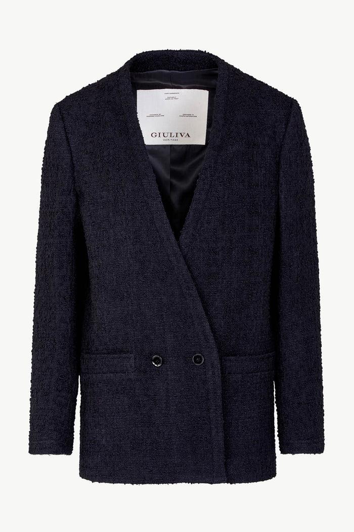 giuliva heritage collection Charlotte Blazer in Wool Bouclé