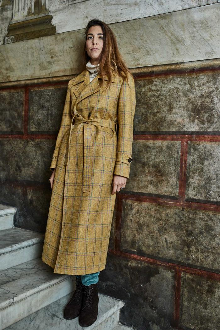 Giuliva Heritage Collection Christie Trench Coat In Wool