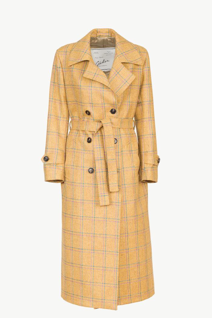 Giuliva Heritage Collection Christie Trench Coat In Wool