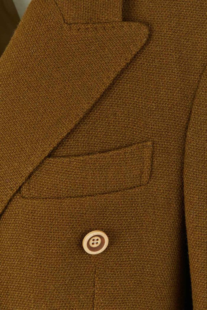 Giuliva Heritage Collection Cindy Coat In Virgin Wool Hopsack