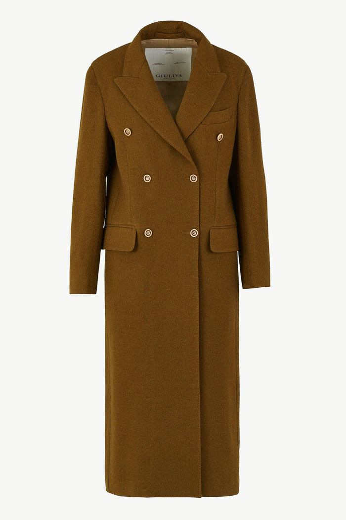 giuliva heritage collection Cindy Coat in Virgin Wool Hopsack