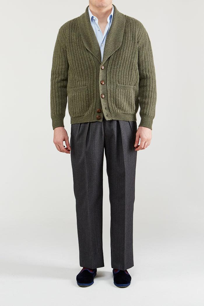 Giuliva Heritage Collection Clemente Cardigan In Wool And Cashmere Blend