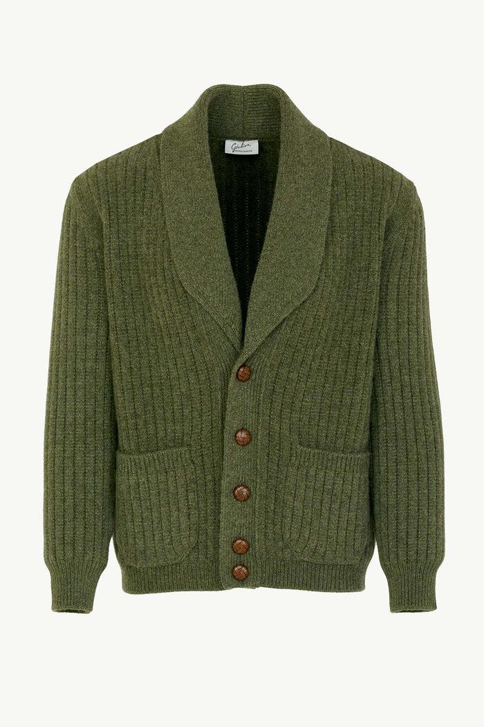 giuliva heritage collection Clemente Cardigan in Wool and Cashmere blend
