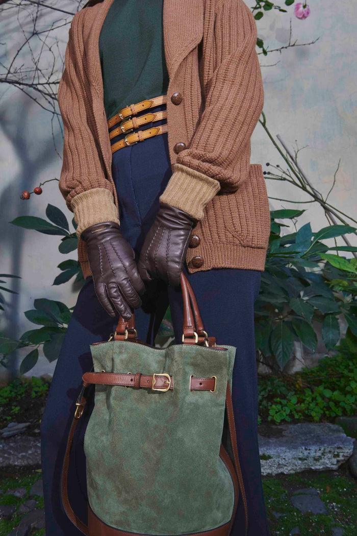 Giuliva Heritage Collection Clio Cardigan In Wool And Cashmere Blend