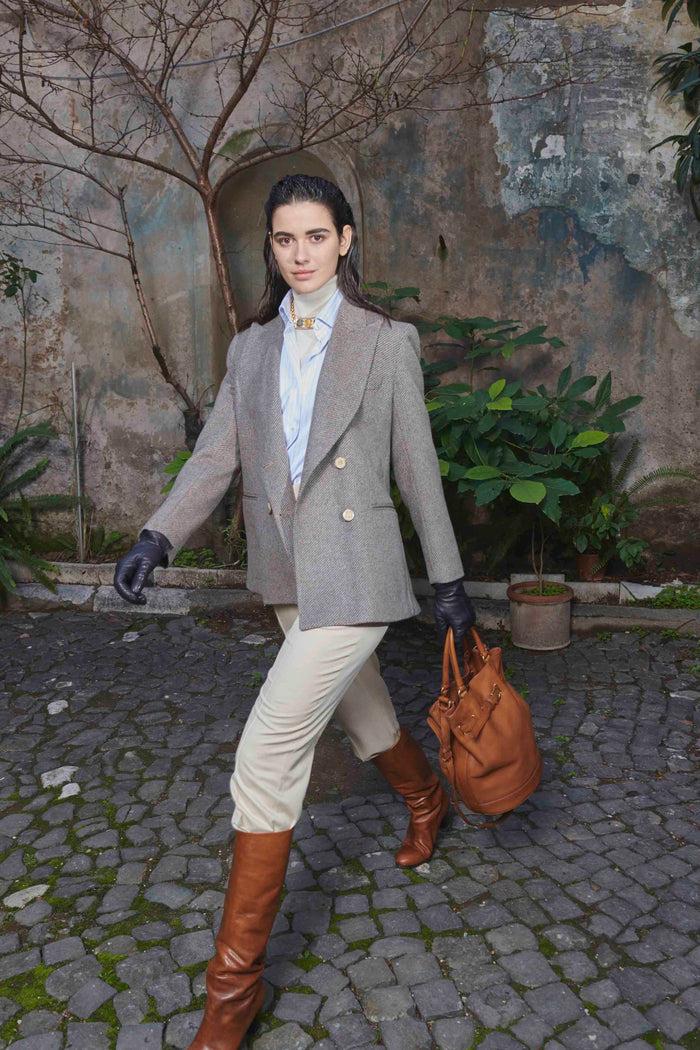 Giuliva Heritage Collection Cornelia Blazer In Cashmere