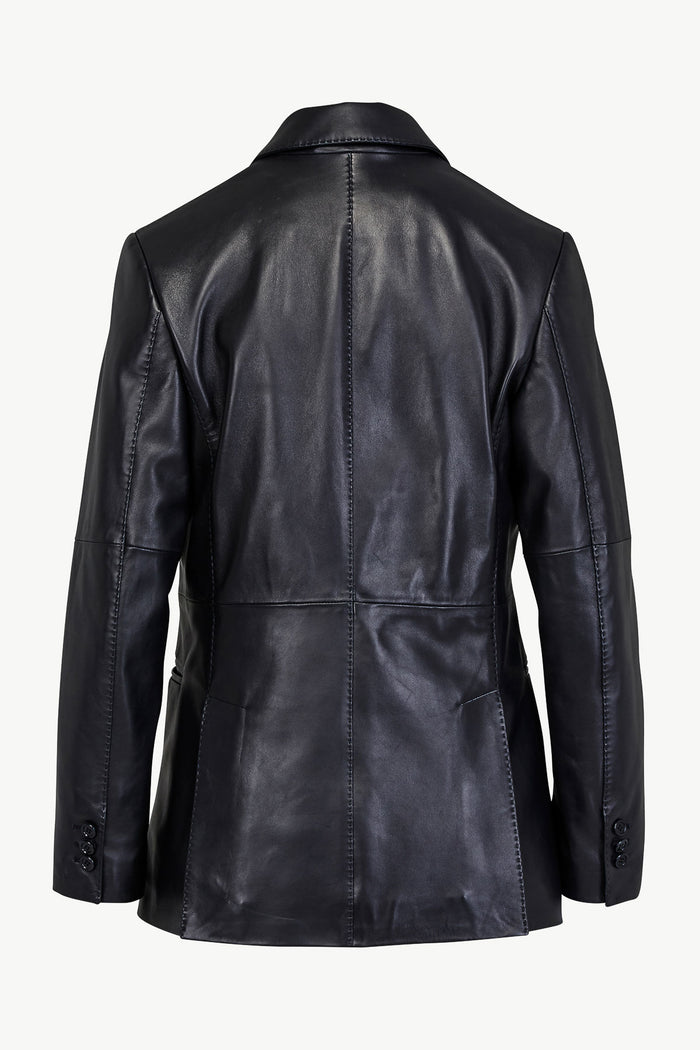 Giuliva Heritage Collection Cornelia Blazer In Leather