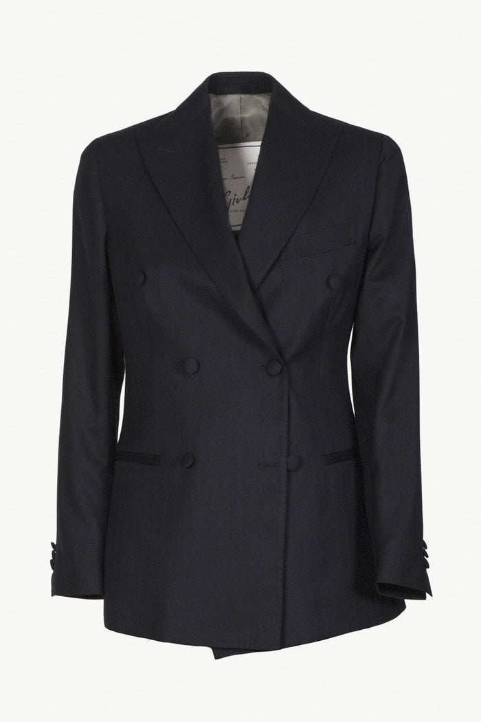 Giuliva Heritage Collection Cornelia Blazer In Wool Herringbone