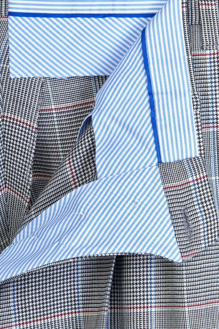 Giuliva Heritage Collection Cornelia Trousers In Wool Check