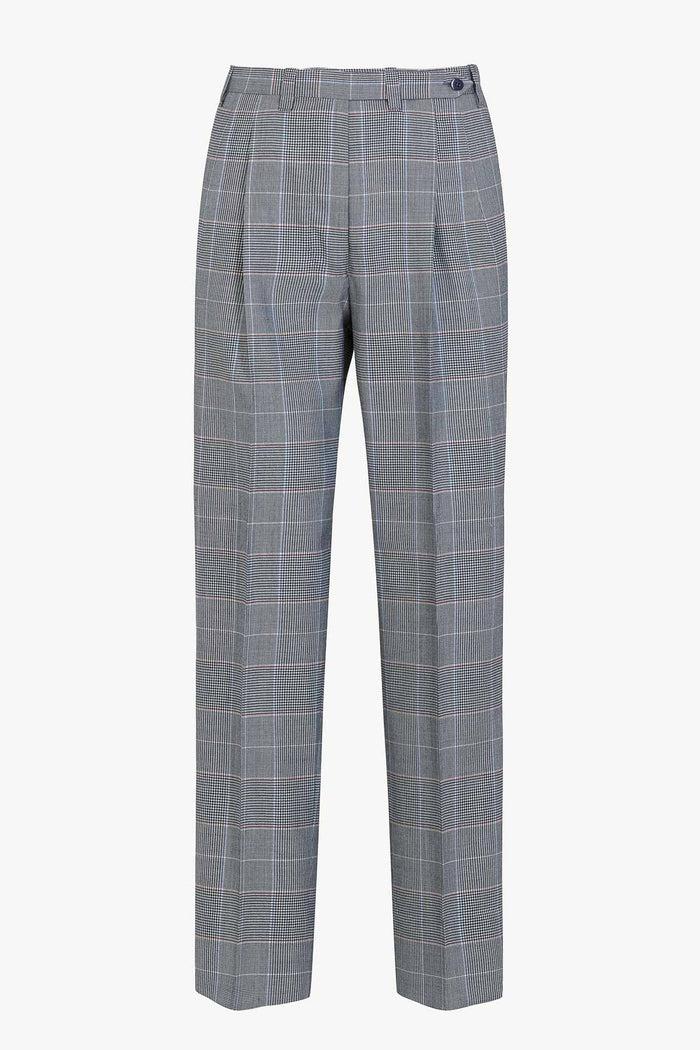 giuliva heritage collection Cornelia Trousers in Wool Check