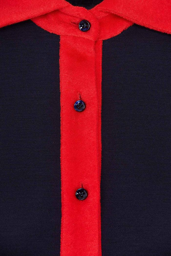 Giuliva Heritage Collection Daphne Polo Dress In Jersey