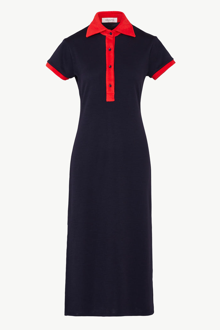 giuliva heritage collection Daphne Polo Dress in Jersey