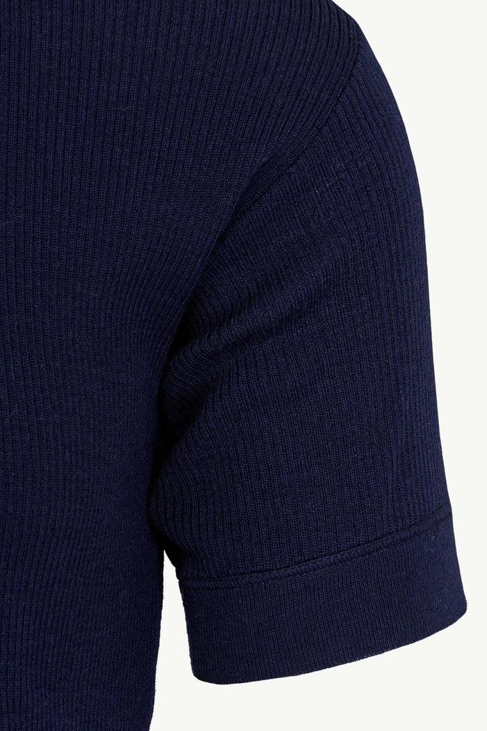 Giuliva Heritage Collection Dardo T-shirt In Ribbed Wool Knit