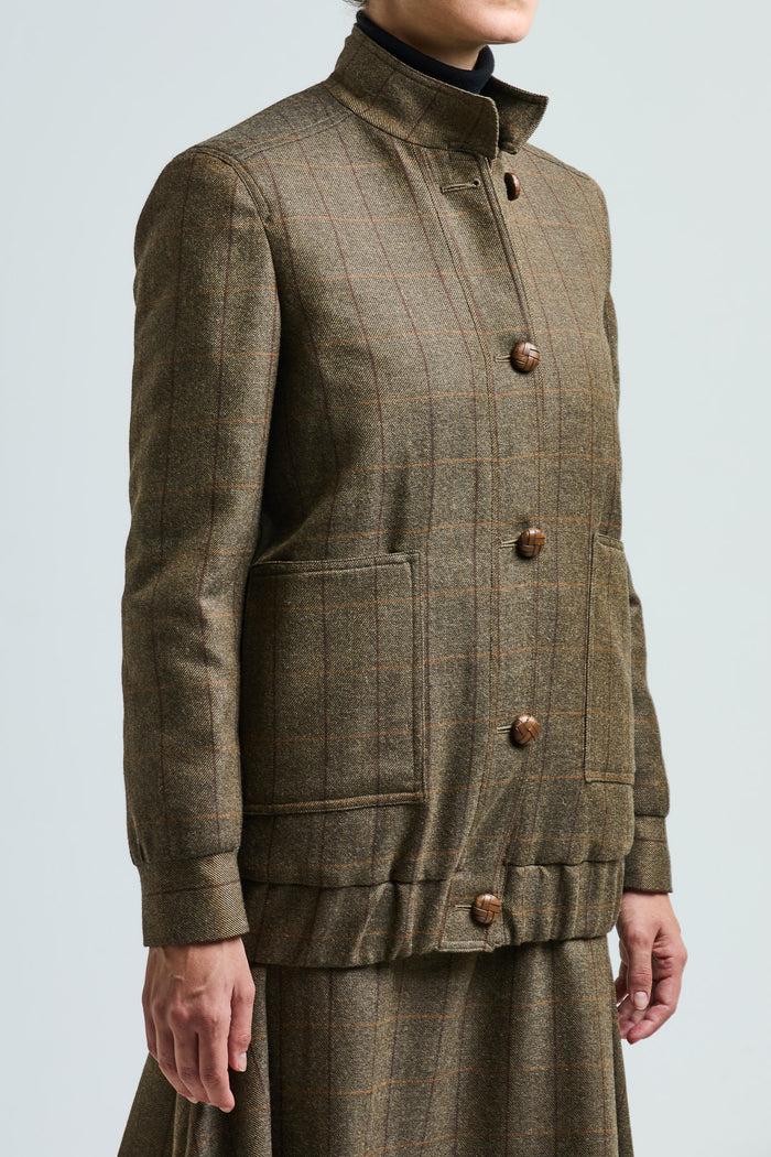 Giuliva Heritage Collection Diana Jacket In Wool Check