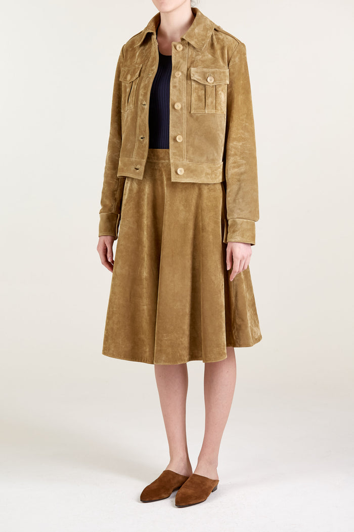 Giuliva Heritage Collection Dianora Jacket In Suede