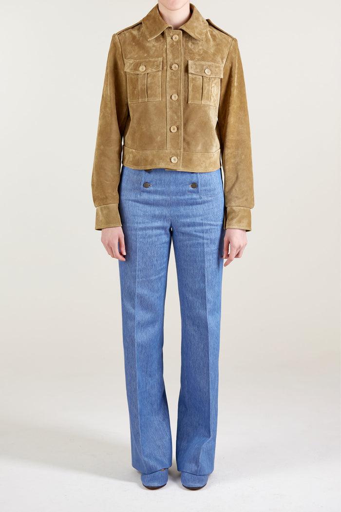 Giuliva Heritage Collection Dianora Jacket In Suede