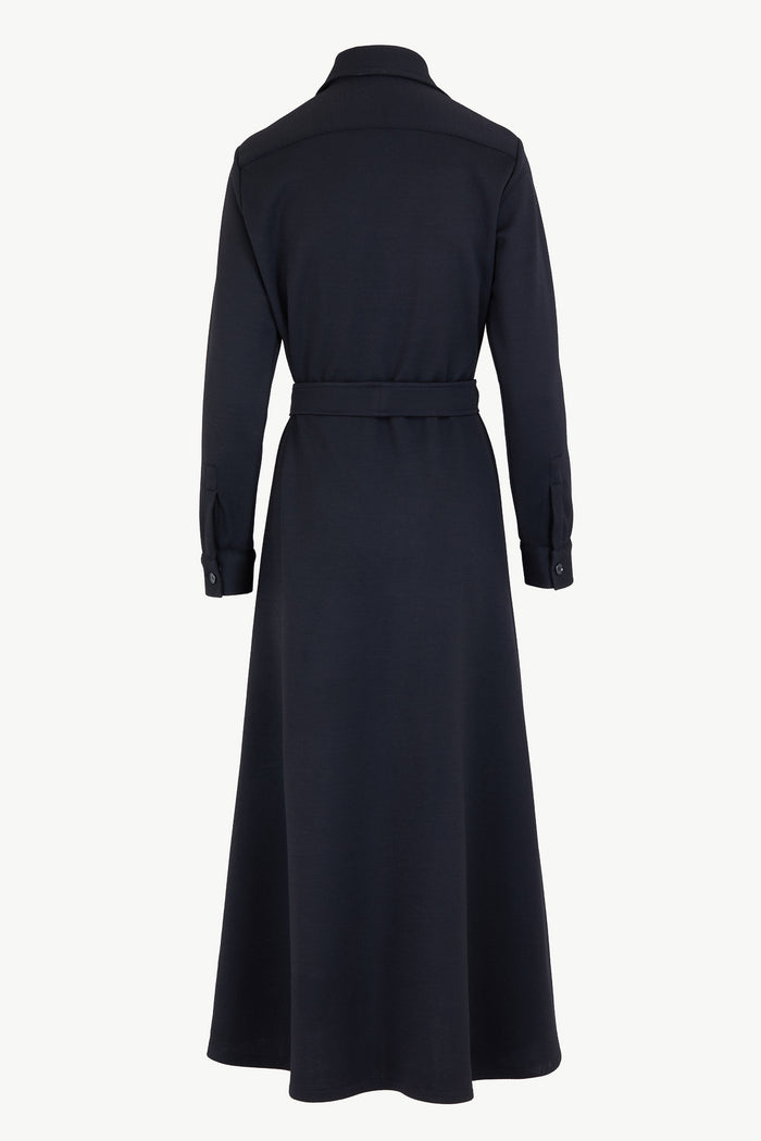 Giuliva Heritage Collection Dora Dress In Virgin Wool Jersey