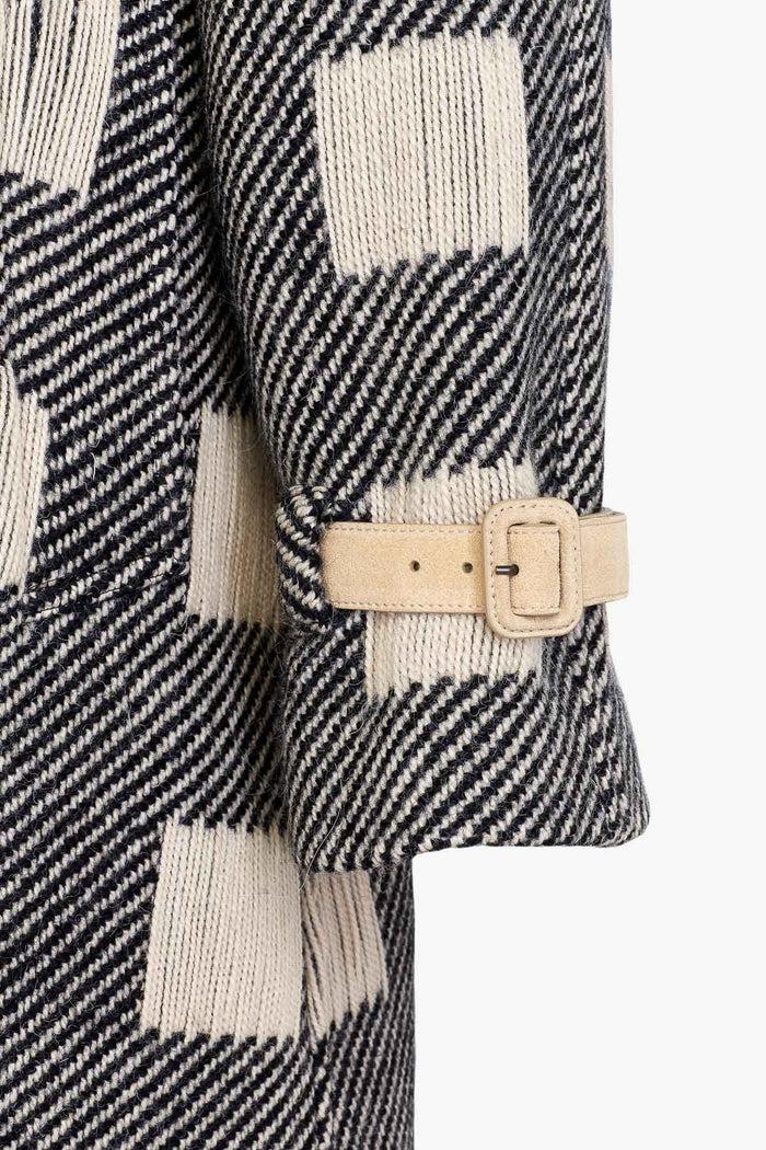 Giuliva Heritage Collection Dust Coat In Textured Virgin Wool