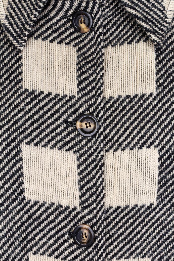 Giuliva Heritage Collection Dust Coat In Textured Virgin Wool