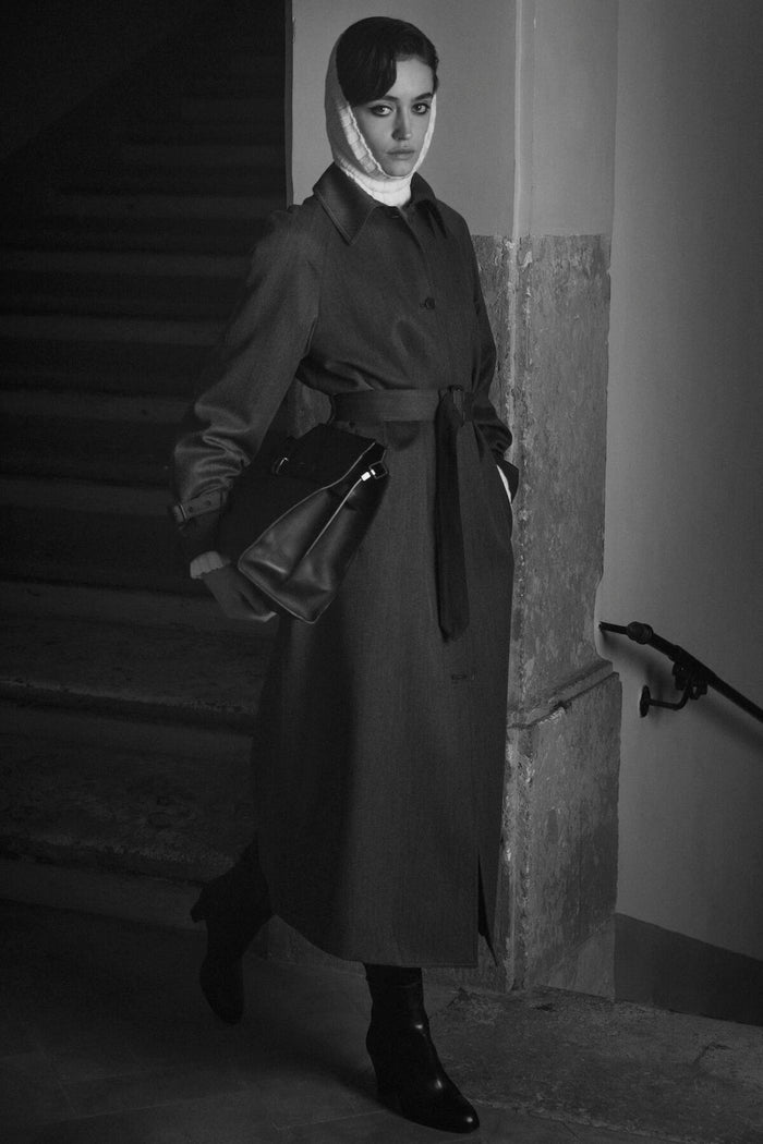 Giuliva Heritage Collection Dust Coat In Wool Whipcord