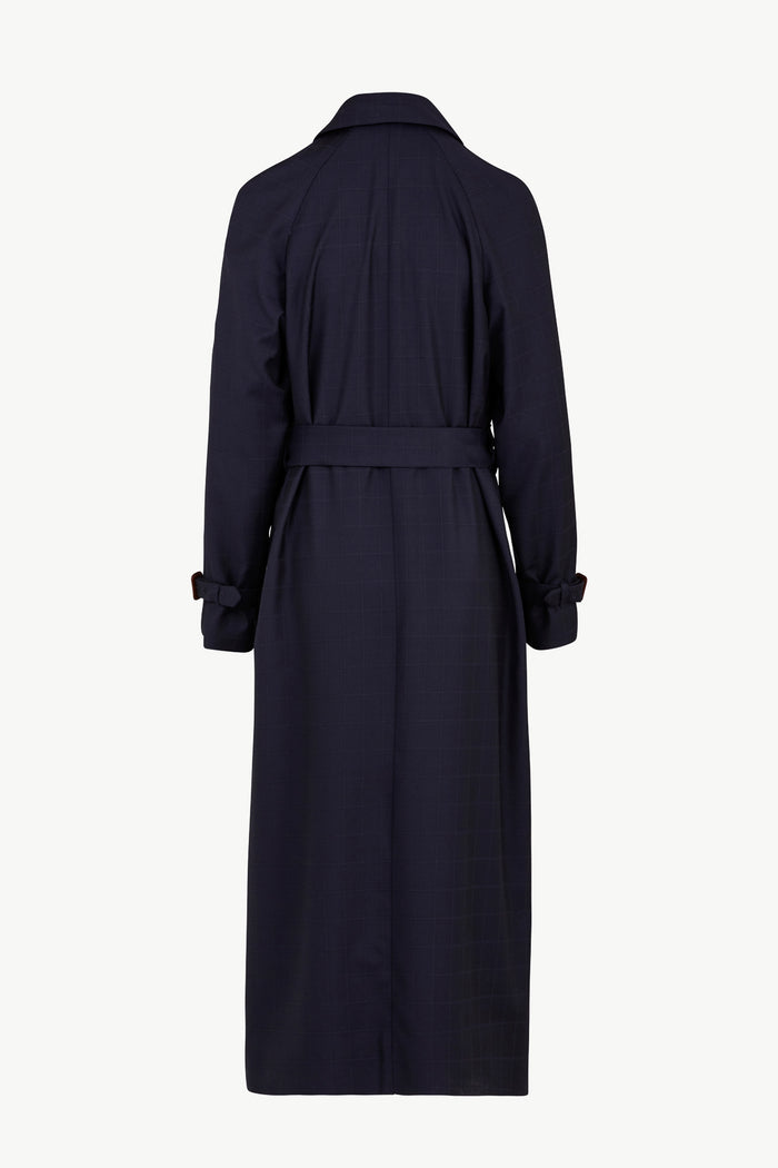 Giuliva Heritage Collection Dust Coat In Wool Windowpane