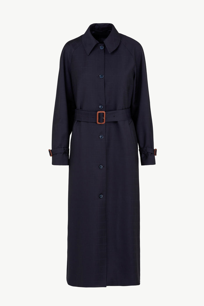 giuliva heritage collection Dust Coat in Wool Windowpane