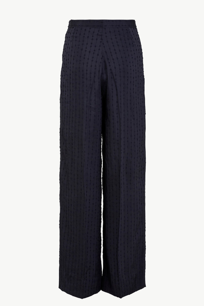 Giuliva Heritage Collection Elsa Trousers In Silk Blend Stripes