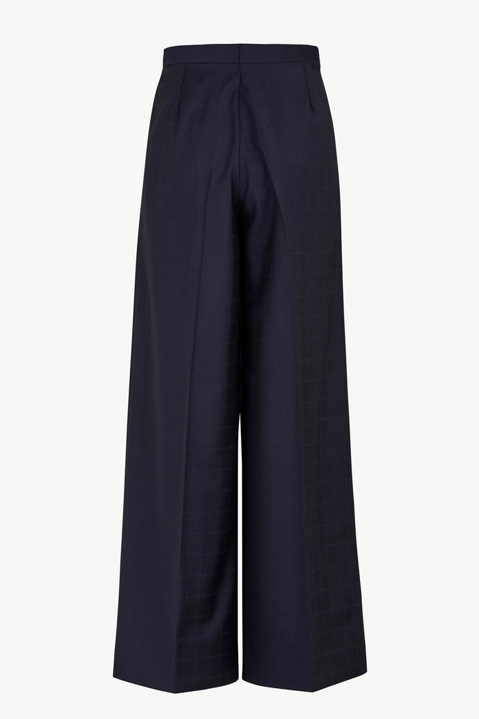 Giuliva Heritage Collection Elsa Trousers In Wool Windowpane