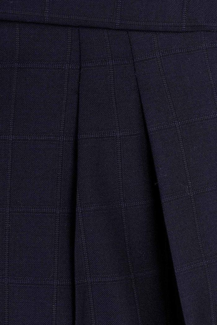 Giuliva Heritage Collection Elsa Trousers In Wool Windowpane