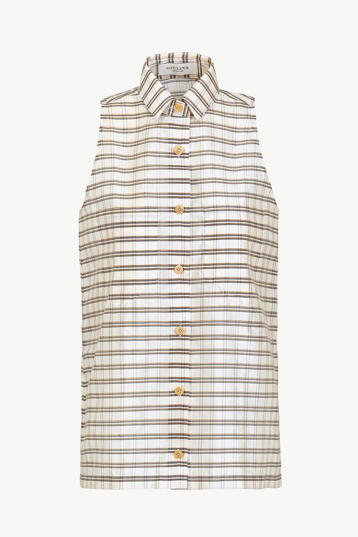 giuliva heritage collection Emma Shirt in Silk Shantung