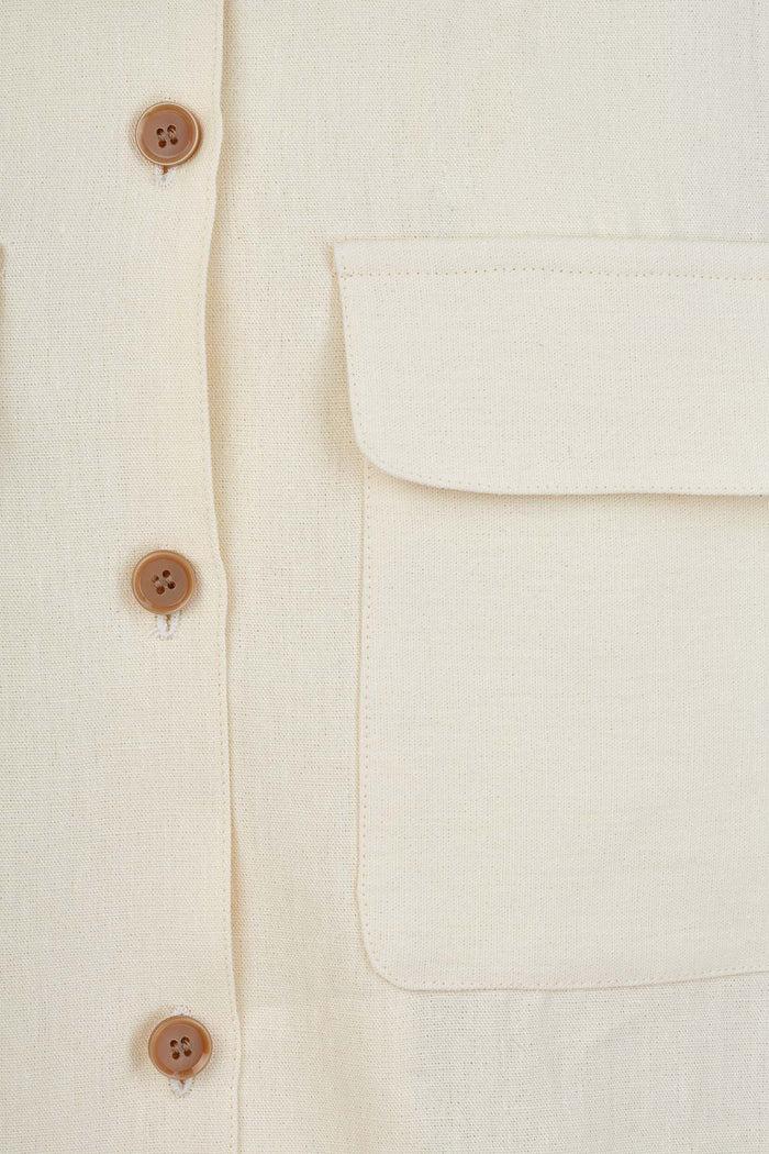 Giuliva Heritage Collection Ennia Shirt In Linen Crepe