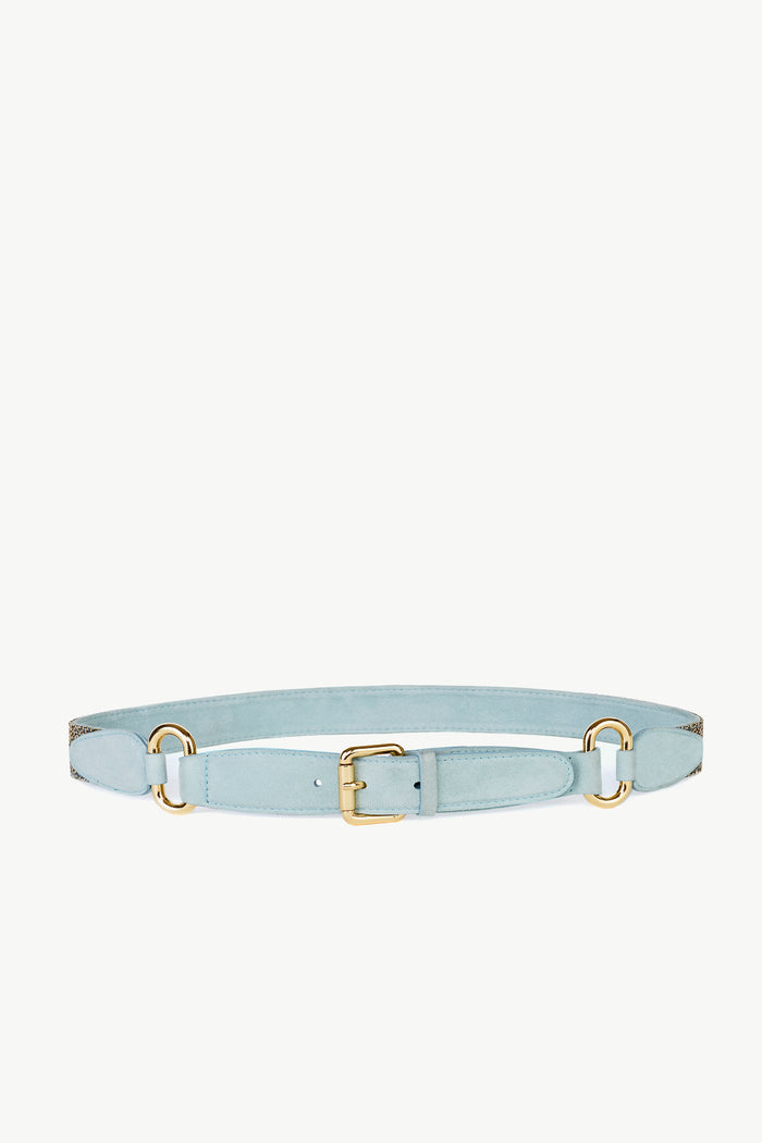 giuliva heritage collection Enrico Belt in Fabric and Suede