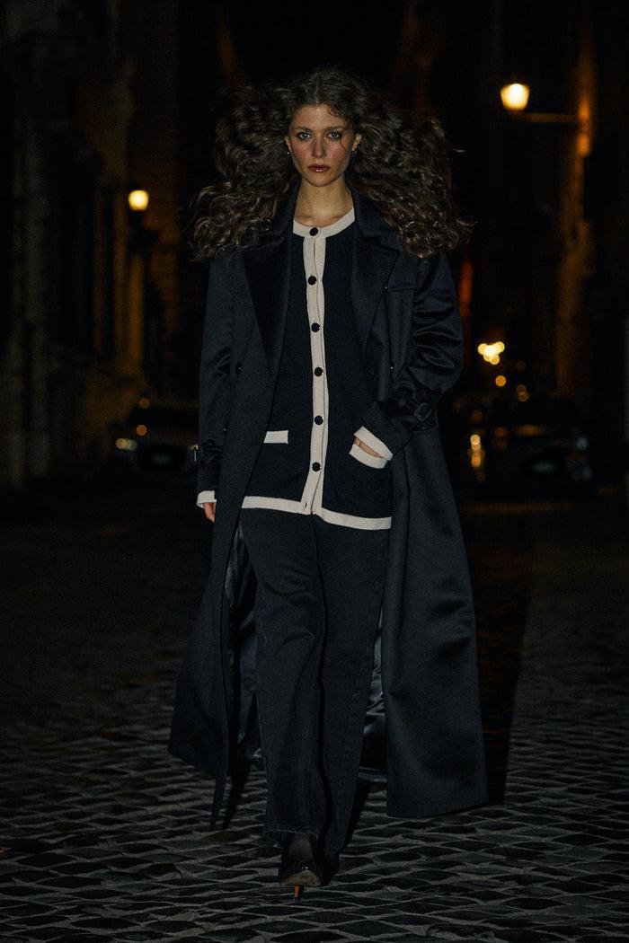 Giuliva Heritage Collection Eugenia Cardigan In Merino Wool Knit