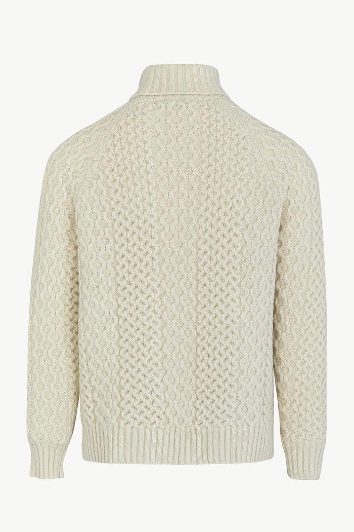 Giuliva Heritage Collection Faloria Sweater In Cable Knit Wool