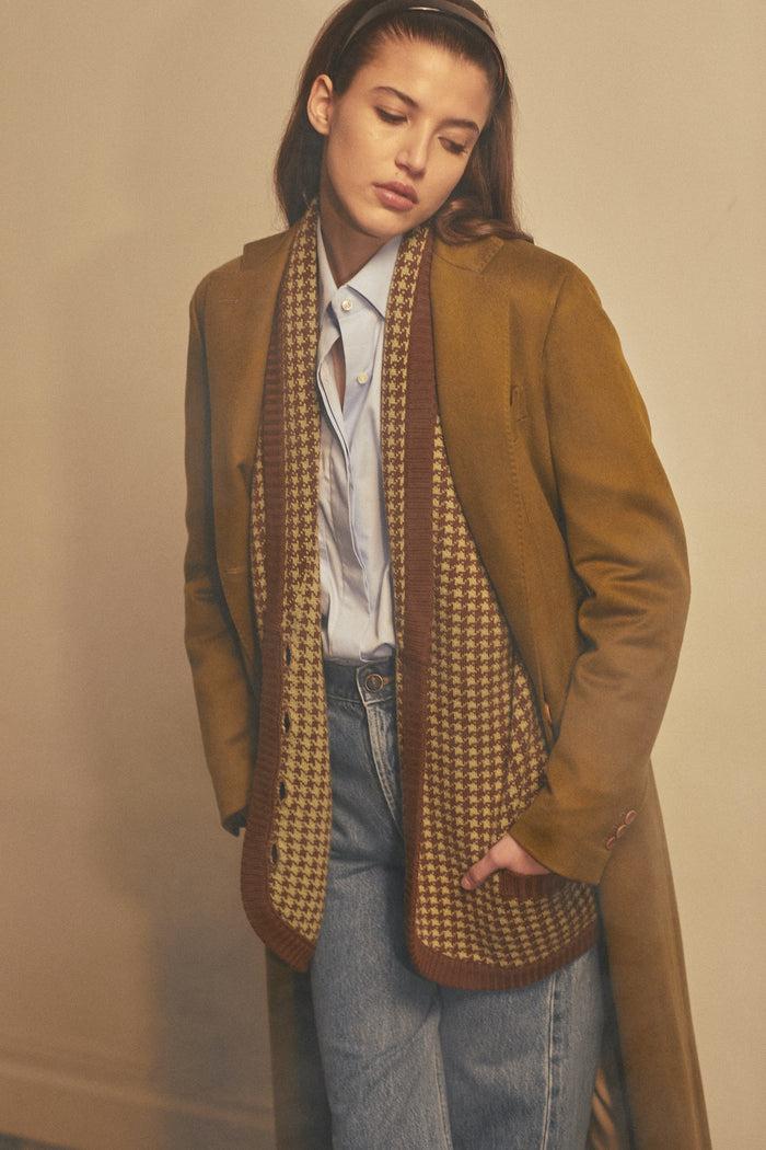 Giuliva Heritage Collection Fiorenza Jacket In Merino Wool Knit