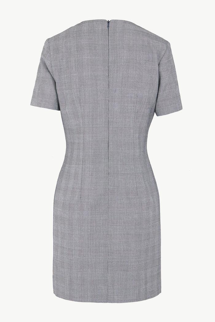 Giuliva Heritage Collection Gabriella Dress In Wool Glen Check