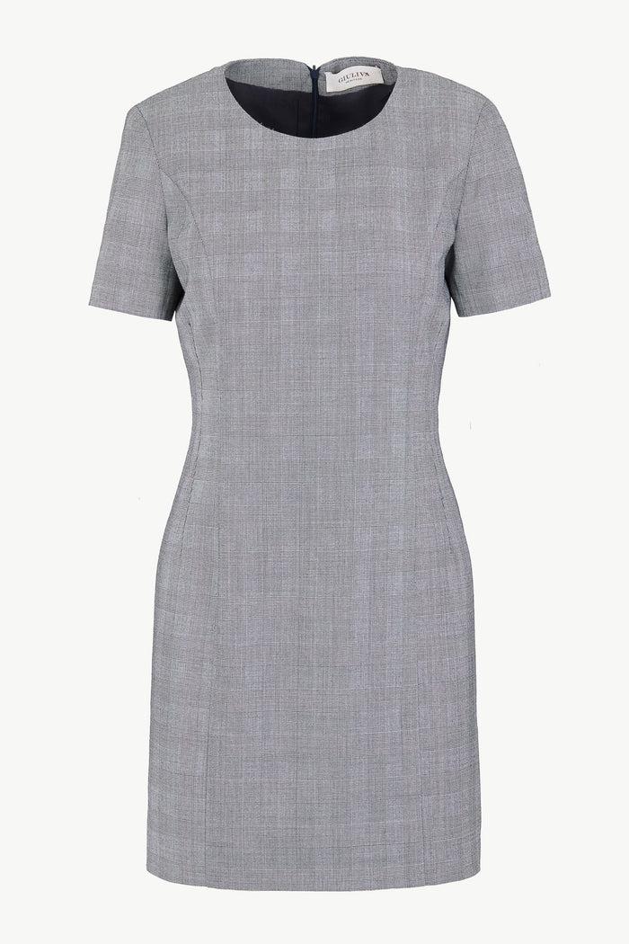 giuliva heritage collection Gabriella Dress in Wool Glen Check