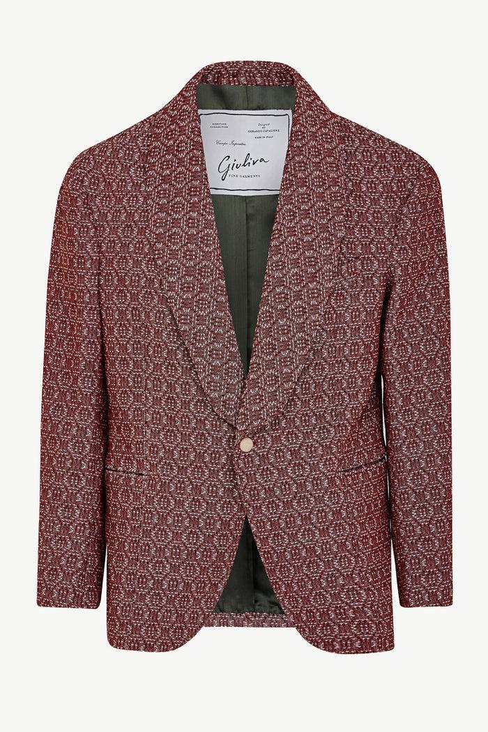 giuliva heritage collection Gaspare Blazer in Wool and Cashmere