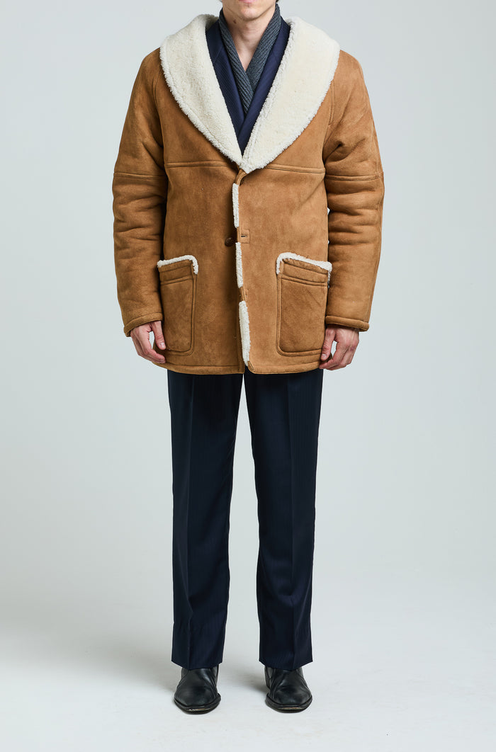 Giuliva Heritage Collection Gelasio Coat In Shearling