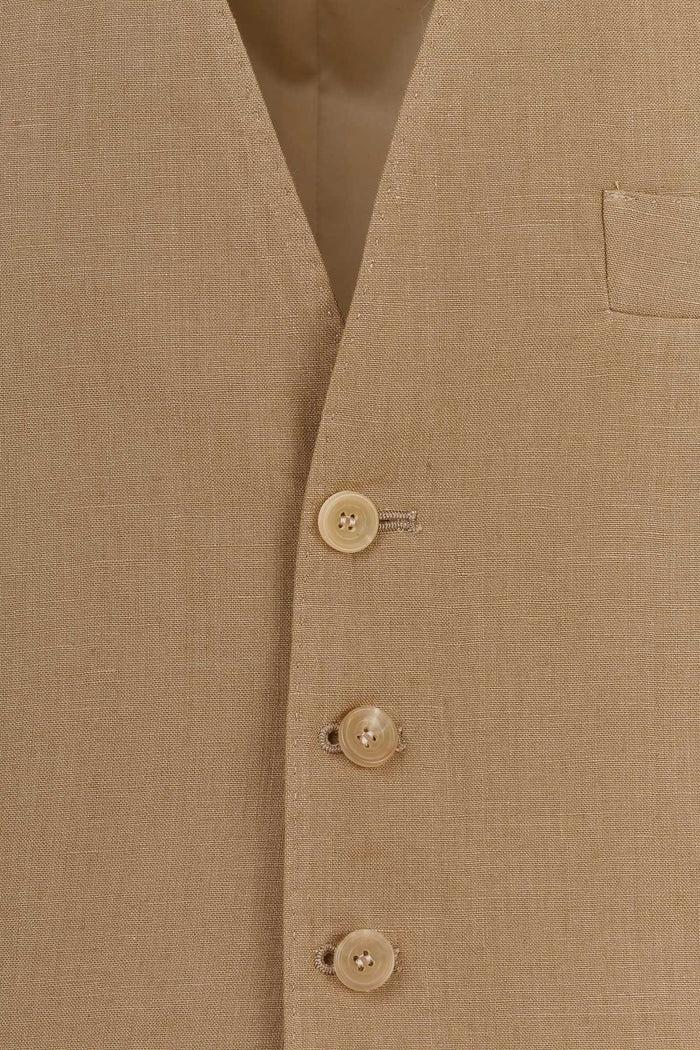 Giuliva Heritage Collection Giano Waistcoat In Linen