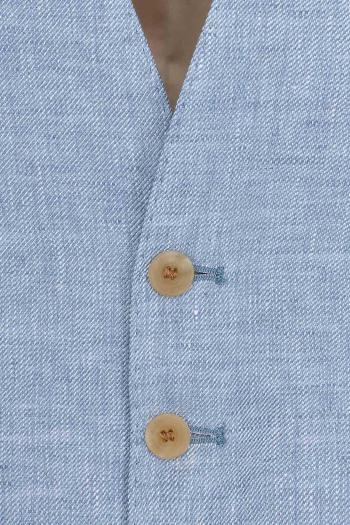 Giuliva Heritage Collection Giano Waistcoat In Linen