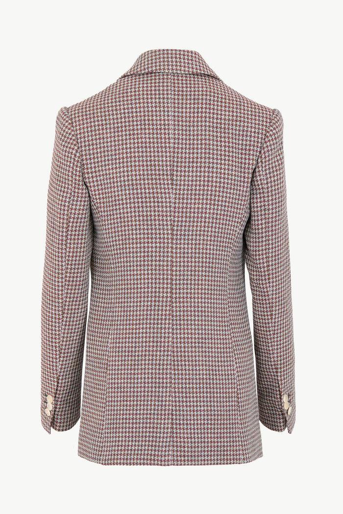 Giuliva Heritage Collection Ginestra Blazer In Wool Houndstooth