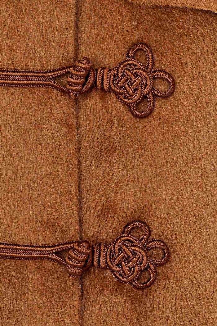 Giuliva Heritage Collection Ginevra Montgomery Coat In Alpaca And Wool