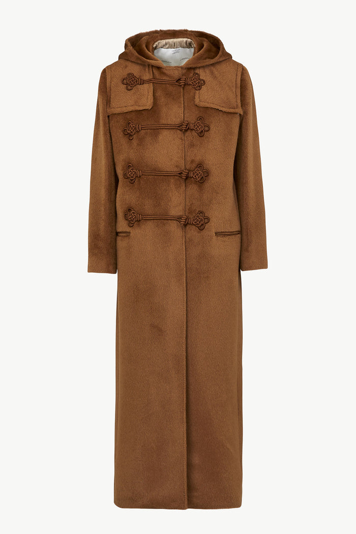 giuliva heritage collection Ginevra Montgomery Coat in Alpaca and Wool