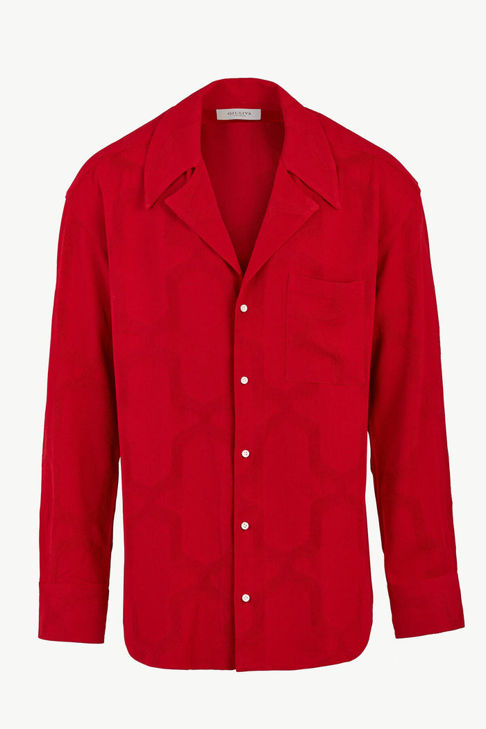 giuliva heritage collection Giovanni Shirt in Jacquard