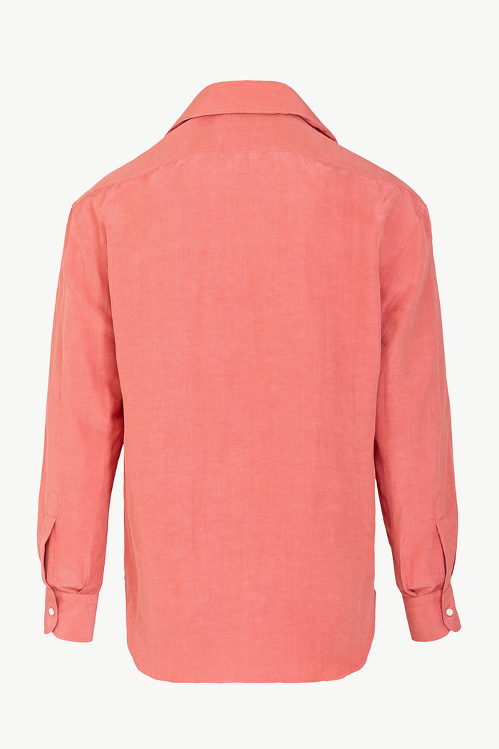 Giuliva Heritage Collection Giovanni Shirt In Linen And Silk
