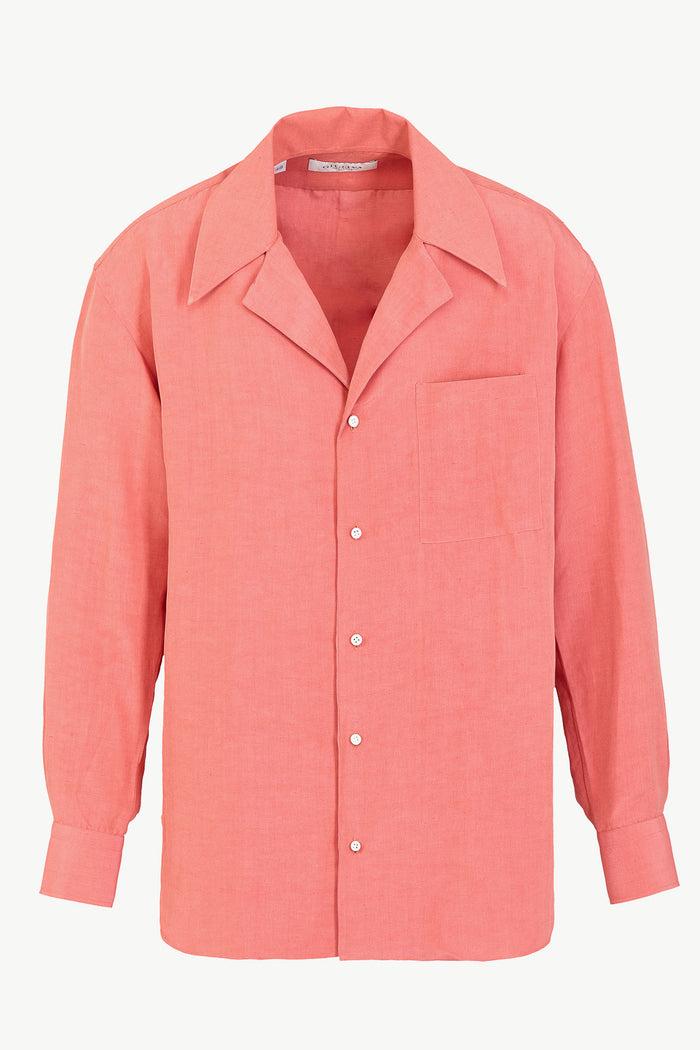 giuliva heritage collection Giovanni Shirt in Linen and Silk