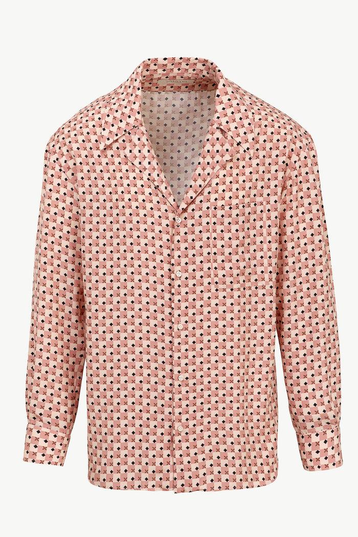 giuliva heritage collection Giovanni Shirt in Silk Print