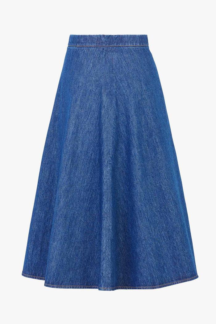Giuliva Heritage Collection Ada Skirt In Denim